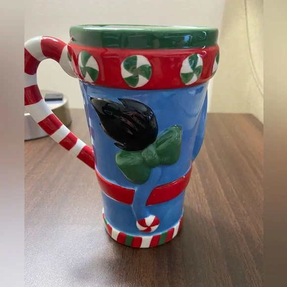 ❤️4 for $25❤️ Authentic Disney store Eeyore Christmas mug * Winnie‎ the Pooh - Picture 4 of 5